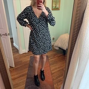 H&M Black Shift dress. XL